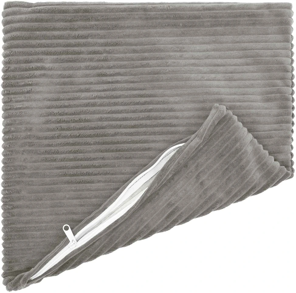 Pagalvėlės užvalkalas 2 pcs HEERLEN Šviesiai pilka 50 x 50 cm