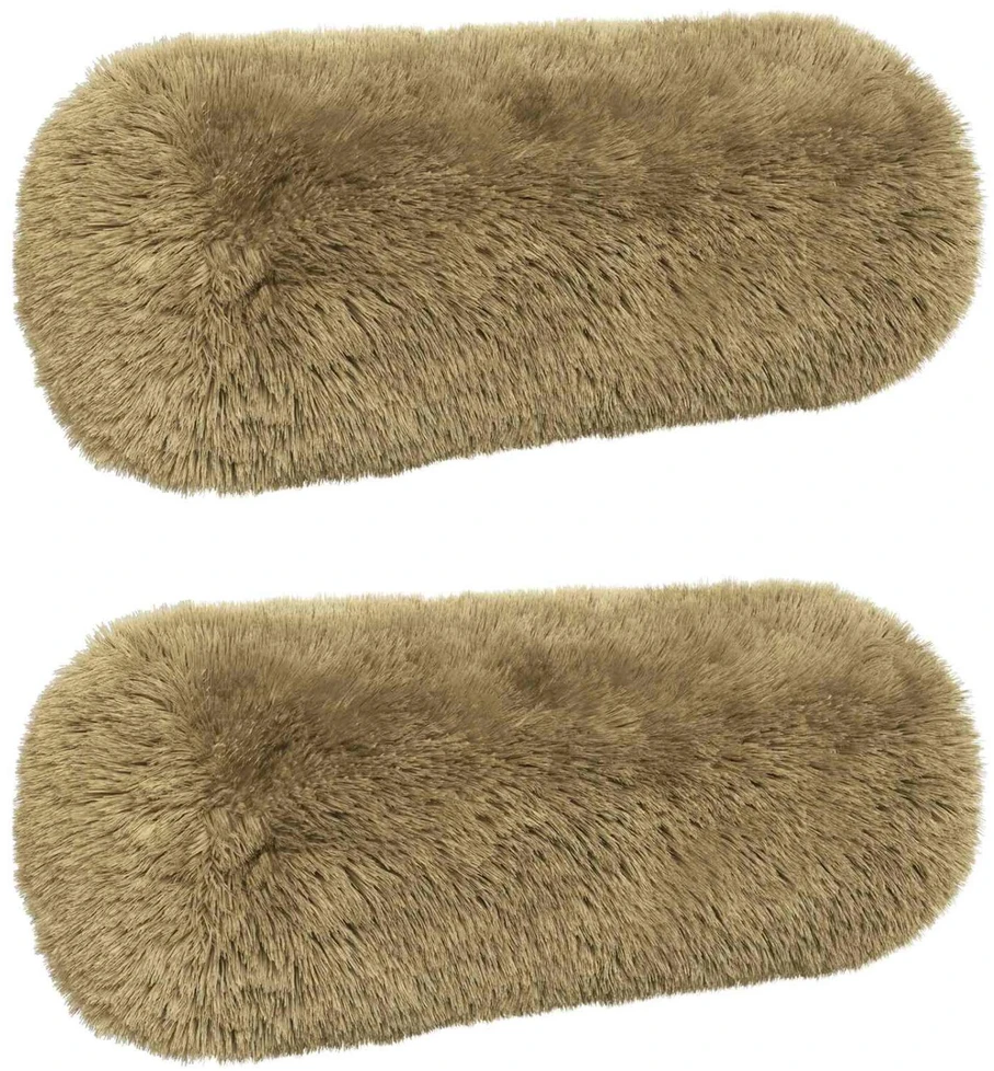 Pagalvėlės užvalkalas 2 pcs HEERLEN Šviesiai žalia Ø 15 x 40 cm