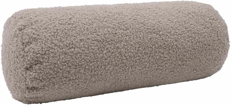 Pagalvėlės užvalkalas 2 pcs HEERLEN Šviesiai pilka Ø 15 x 40 cm