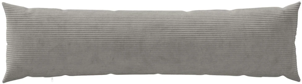 Pagalvėlės užvalkalas 2 pcs HEERLEN Šviesiai pilka 40 x 145 cm