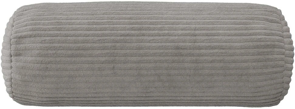 Pagalvėlės užvalkalas 2 pcs HEERLEN Šviesiai pilka Ø 15 x 40 cm