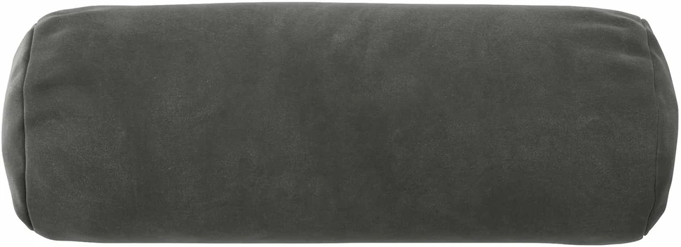 Pagalvėlės užvalkalas 2 pcs HEERLEN Tamsiai pilka Ø 15 x 40 cm