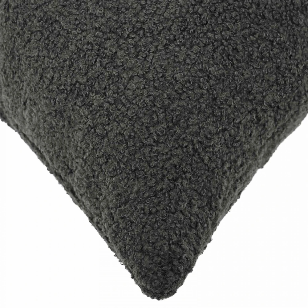 Pagalvėlės užvalkalas 2 pcs HEERLEN Tamsiai pilka 35 x 35 cm