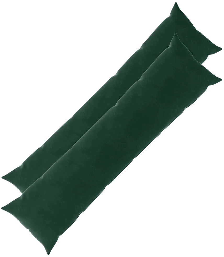 Pagalvėlės užvalkalas 2 pcs HEERLEN Tamsiai žalia 40 x 145 cm