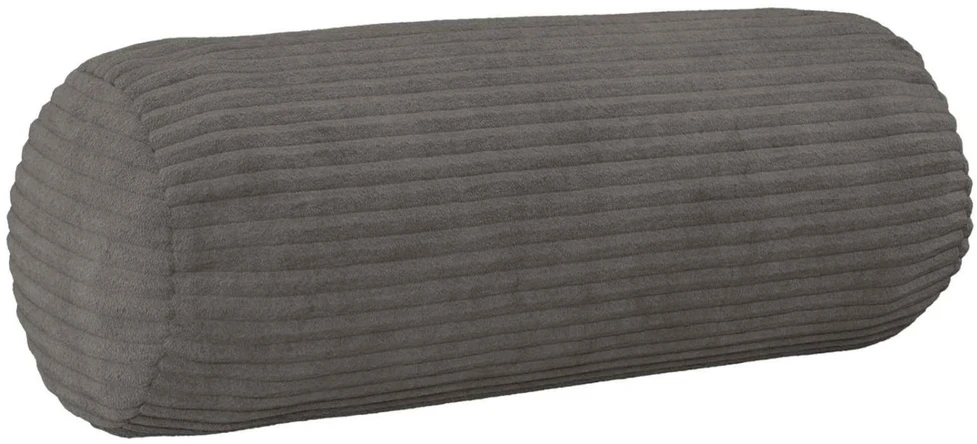 Pagalvėlės užvalkalas 2 pcs HEERLEN Tamsiai pilka Ø 15 x 40 cm