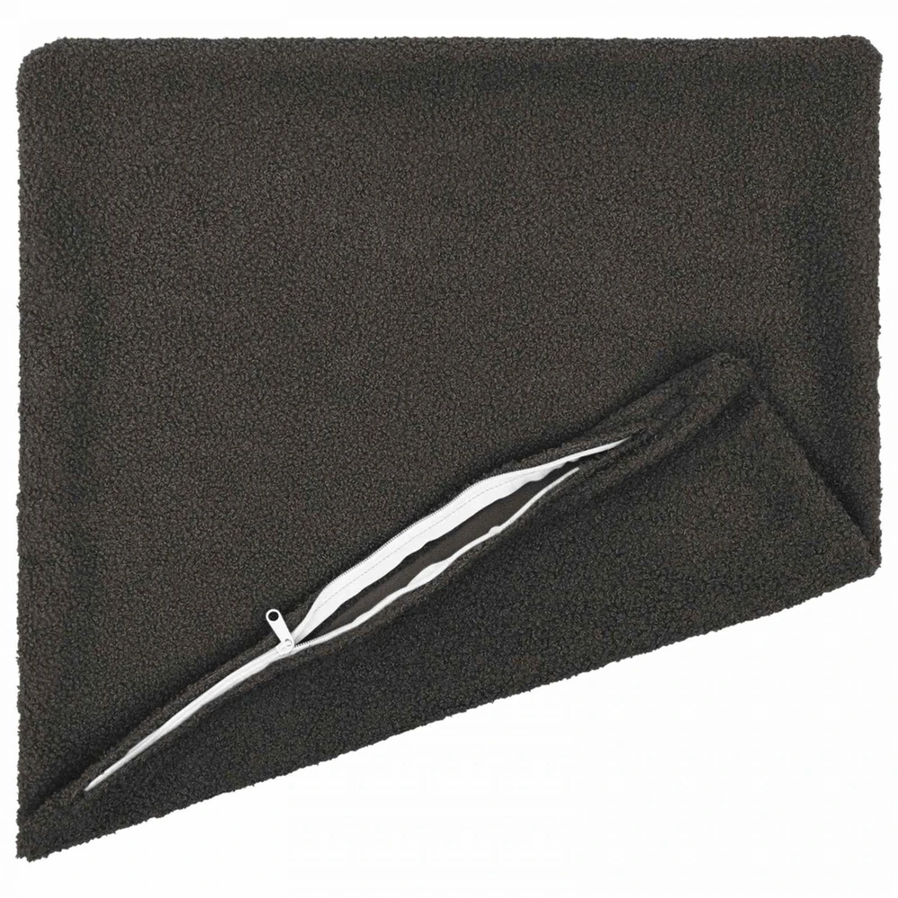 Pagalvėlės užvalkalas 2 pcs HEERLEN Tamsiai pilka 35 x 35 cm