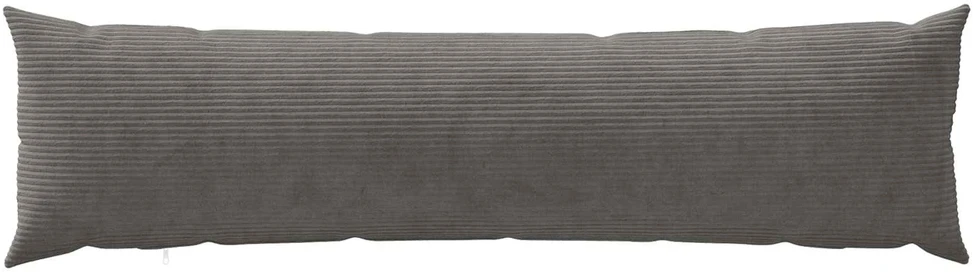 Pagalvėlės užvalkalas 2 pcs HEERLEN Tamsiai pilka 40 x 145 cm