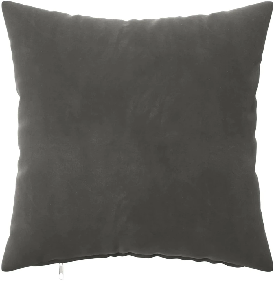 Pagalvėlės užvalkalas 2 pcs HEERLEN Tamsiai pilka 35 x 35 cm