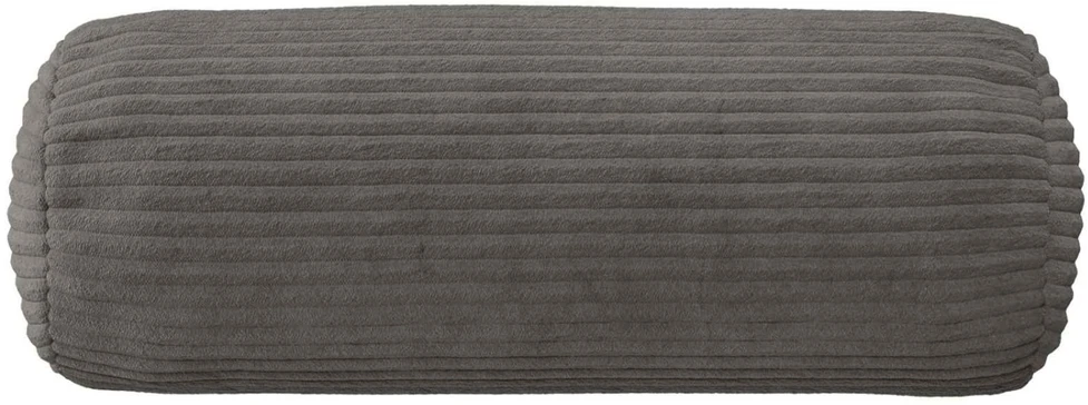 Pagalvėlės užvalkalas 2 pcs HEERLEN Tamsiai pilka Ø 15 x 40 cm