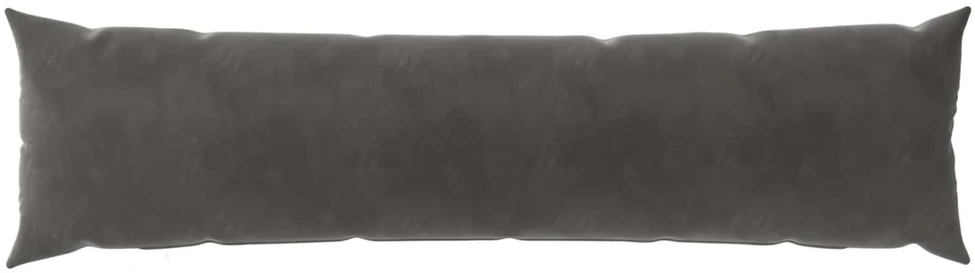 Pagalvėlės užvalkalas 2 pcs HEERLEN Tamsiai pilka 40 x 145 cm