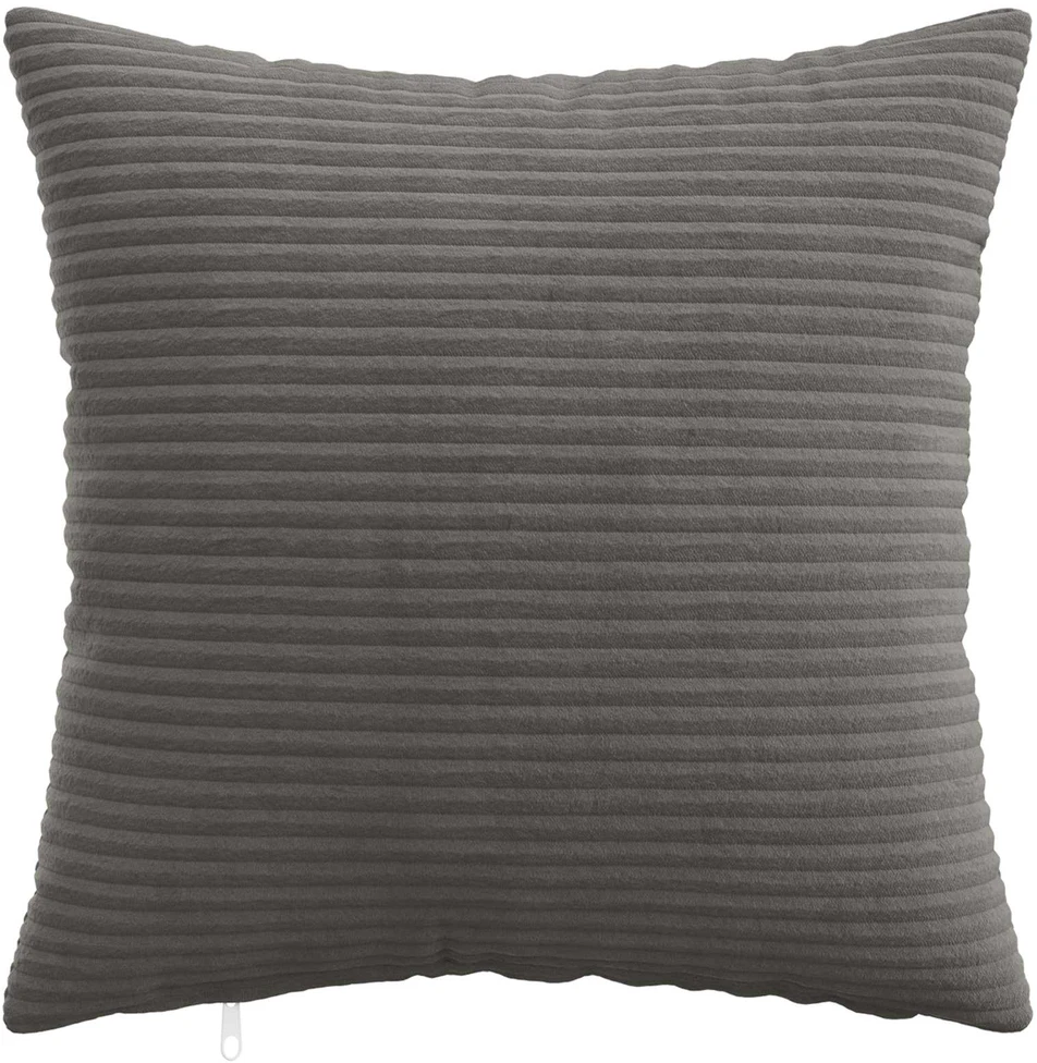 Pagalvėlės užvalkalas 2 pcs HEERLEN Tamsiai pilka 40 x 40 cm