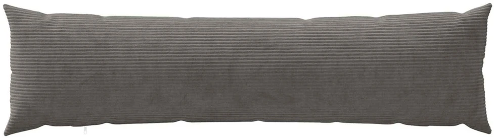 Pagalvėlės užvalkalas 2 pcs HEERLEN Tamsiai pilka 40 x 145 cm