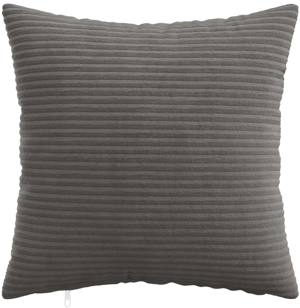 Pagalvėlės užvalkalas 2 pcs HEERLEN Tamsiai pilka 40 x 40 cm