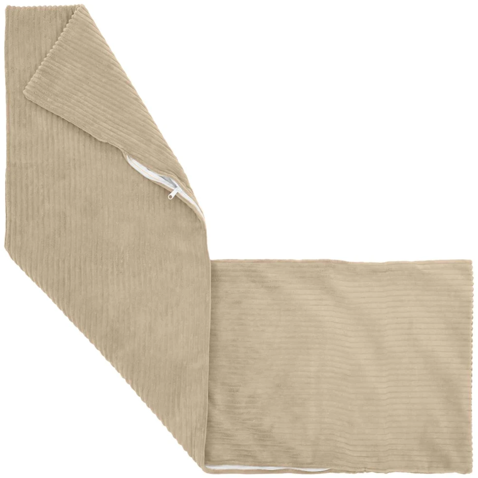 Pagalvėlės užvalkalas 2 pcs HEERLEN Taupe 40 x 145 cm mančester