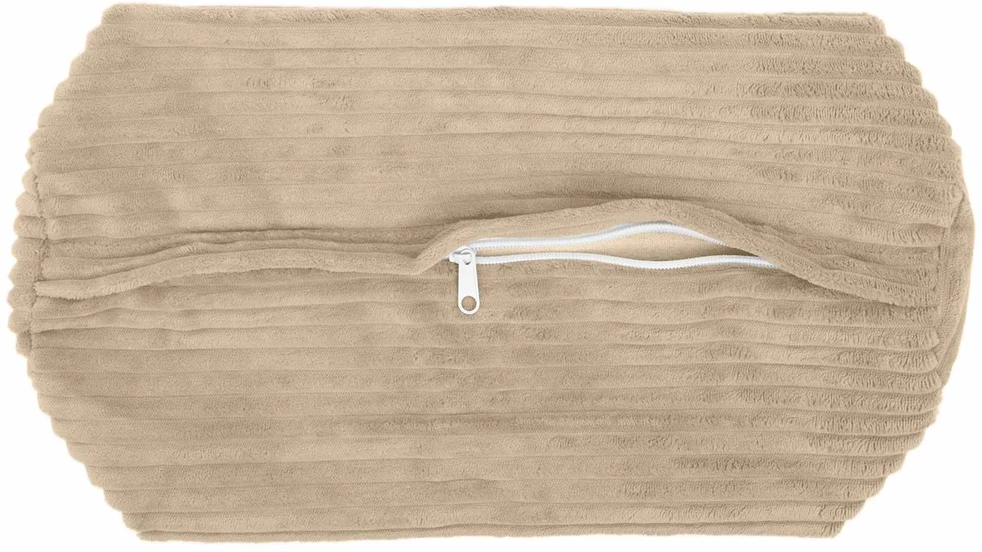 Pagalvėlės užvalkalas 2 pcs HEERLEN Taupe Ø 15 x 40 cm