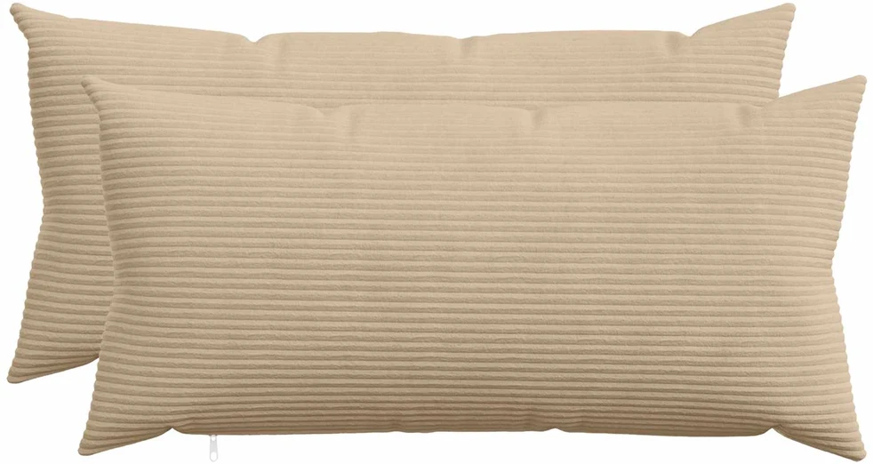 Pagalvėlės užvalkalas 2 pcs HEERLEN Taupe 40 x 70 cm mančester