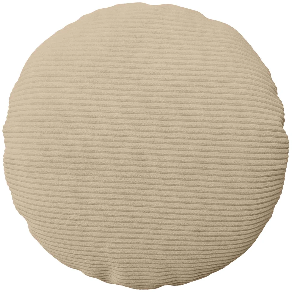 Pagalvėlės užvalkalas 2 pcs HEERLEN Taupe Ø 60 cm mančester