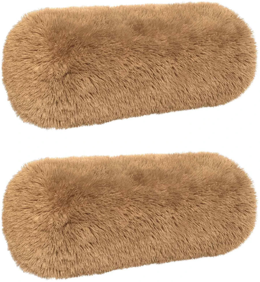 Pagalvėlės užvalkalas 2 pcs HEERLEN Taupe Ø 15 x 40 cm