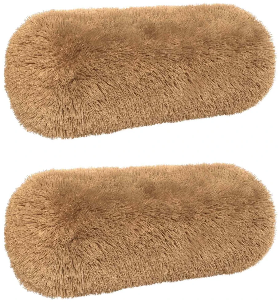 Pagalvėlės užvalkalas 2 pcs HEERLEN Taupe Ø 15 x 40 cm