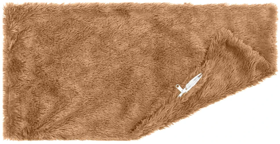 Pagalvėlės užvalkalas 2 pcs HEERLEN Taupe 40 x 70 cm PV pūkinis