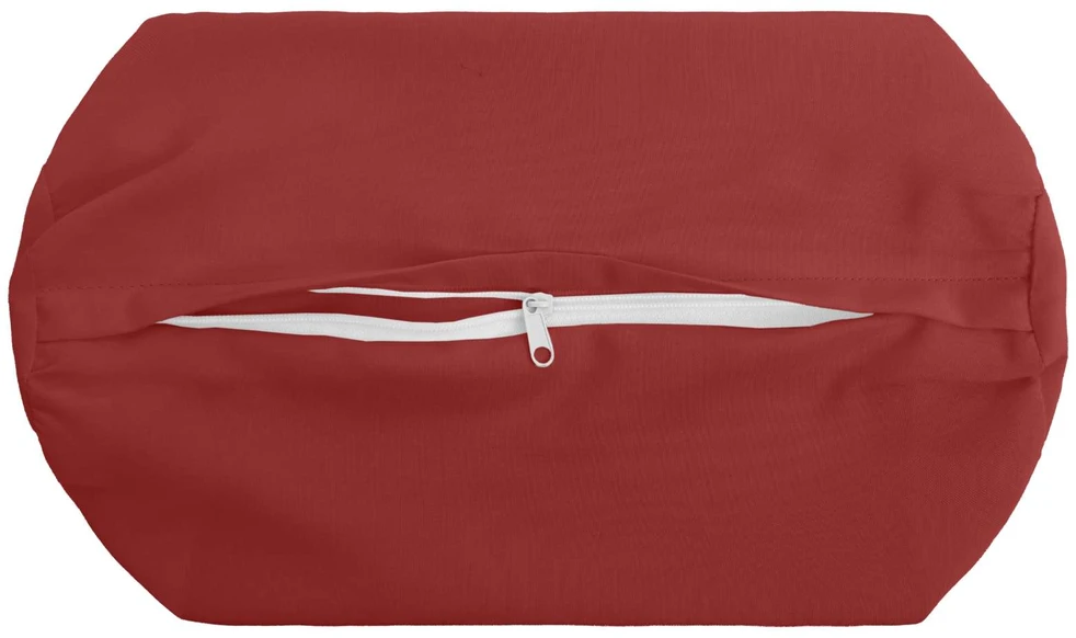 Pagalvėlės užvalkalas 2 pcs HEERLEN Vyno raudona Ø 15 x 40 cm