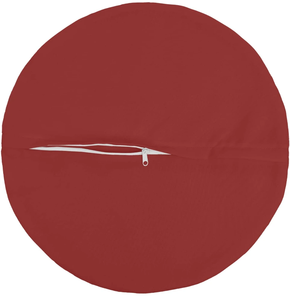 Pagalvėlės užvalkalas 2 pcs HEERLEN Vyno raudona Ø 40 cm