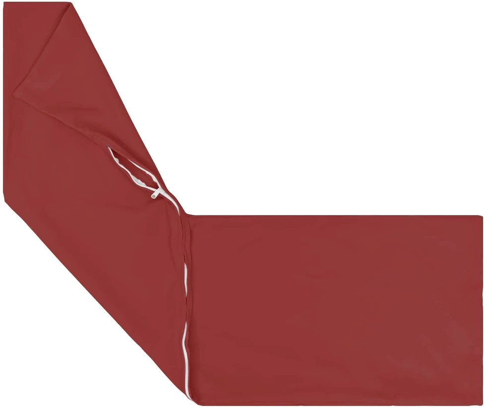 Pagalvėlės užvalkalas 2 pcs HEERLEN Vyno raudona 40 x 145 cm