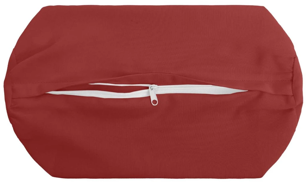 Pagalvėlės užvalkalas 2 pcs HEERLEN Vyno raudona Ø 15 x 40 cm