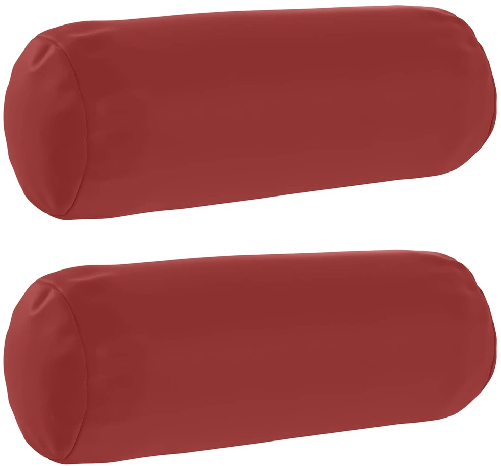 Pagalvėlės užvalkalas 2 pcs HEERLEN Vyno raudona Ø 15 x 40 cm