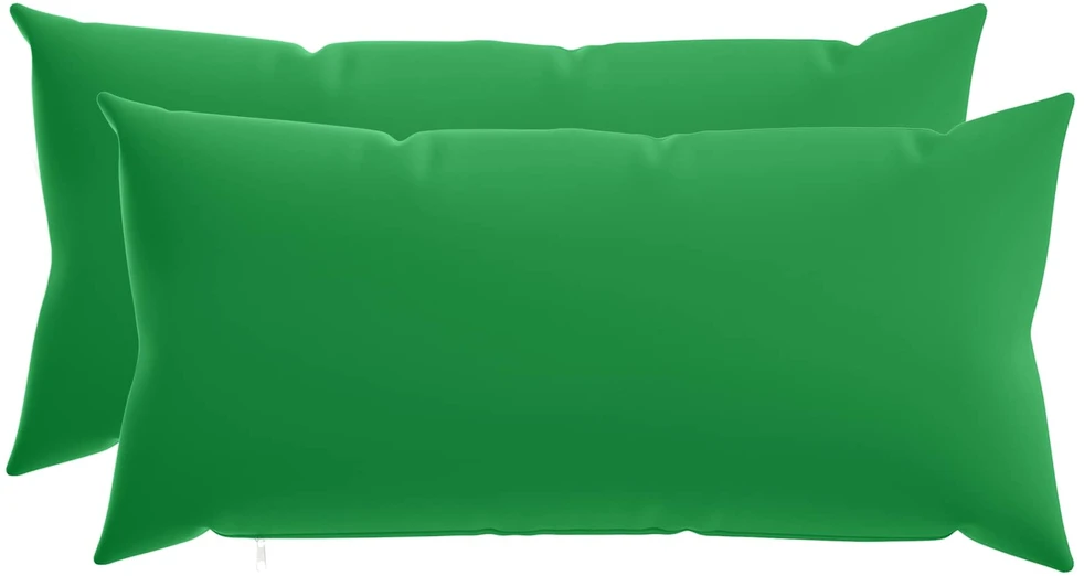 Pagalvėlės užvalkalas 2 pcs HEERLEN Žalia 40 x 80 cm