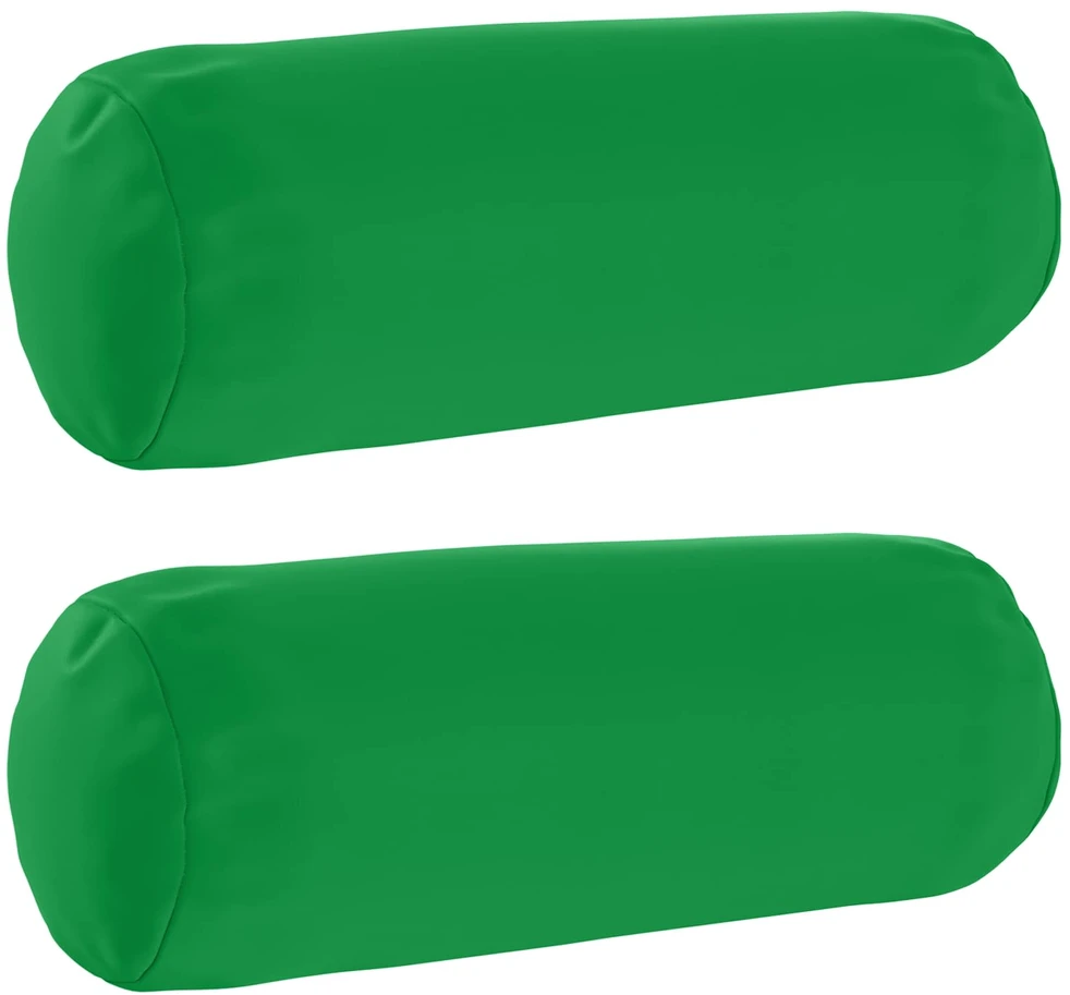 Pagalvėlės užvalkalas 2 pcs HEERLEN Žalia Ø 15 x 40 cm