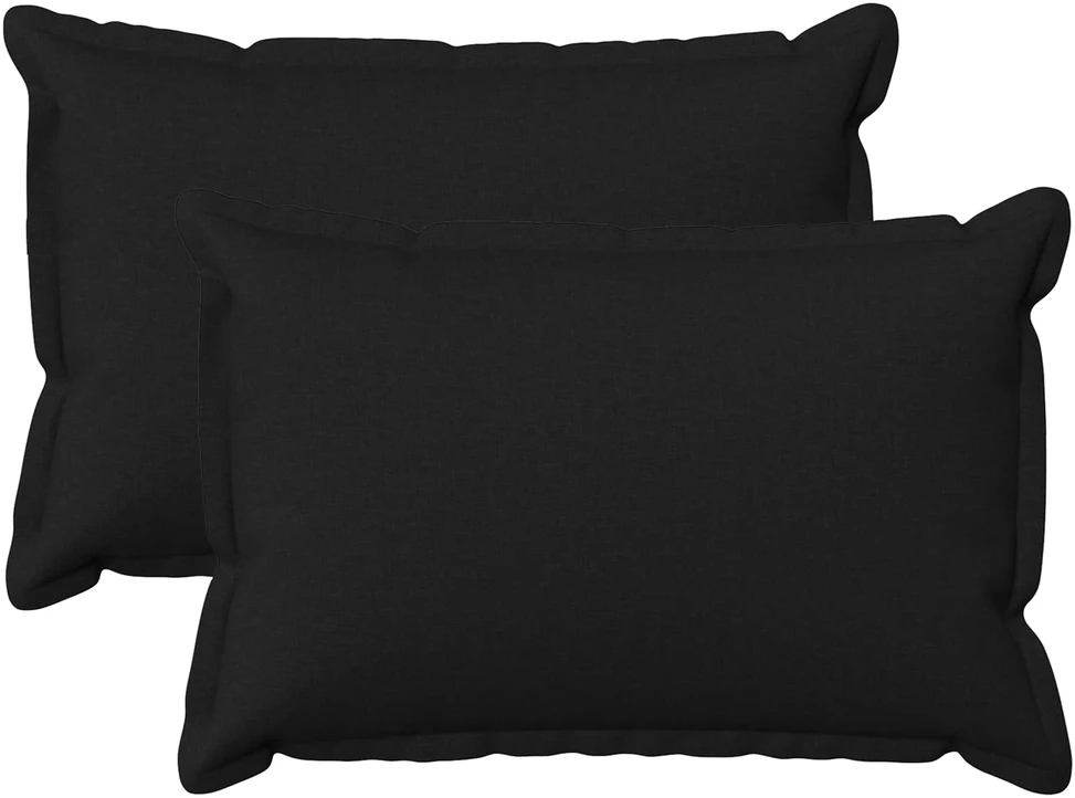 Pagalvėlės užvalkalas 2 pcs HOUTEN Juoda 30 x 50 cm