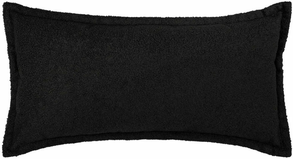Pagalvėlės užvalkalas 2 pcs HOUTEN Juoda 40 x 80 cm Bouclé