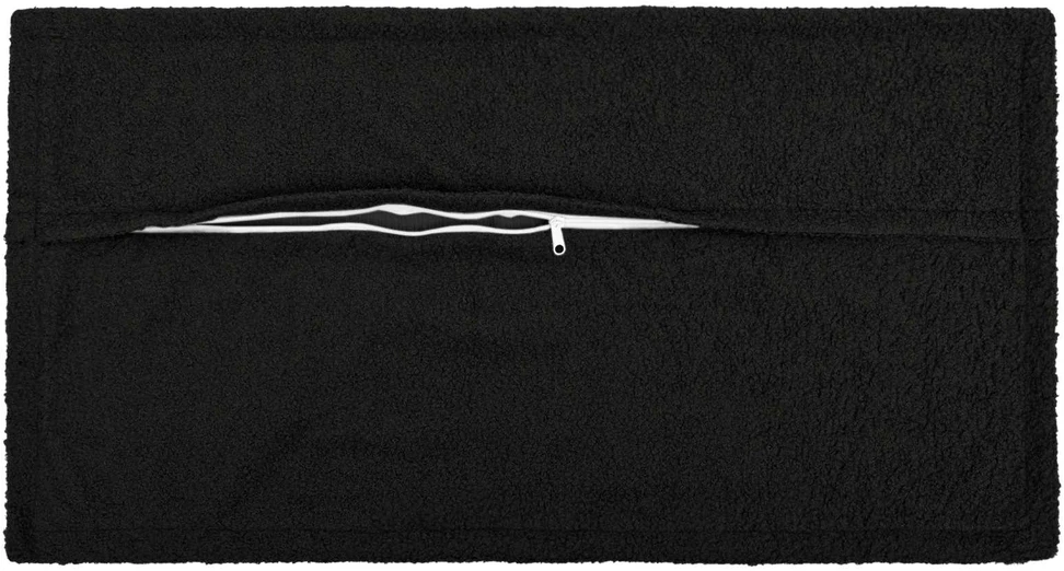 Pagalvėlės užvalkalas 2 pcs HOUTEN Juoda 40 x 80 cm Bouclé