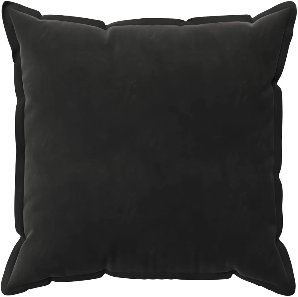 Pagalvėlės užvalkalas 2 pcs HOUTEN Juoda 55 x 55 cm Aksomas