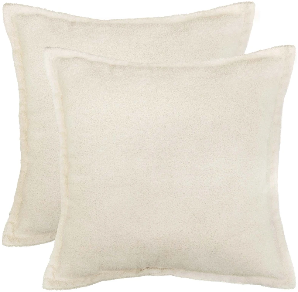 Pagalvėlės užvalkalas 2 pcs HOUTEN Kreminė 70 x 70 cm Bouclé