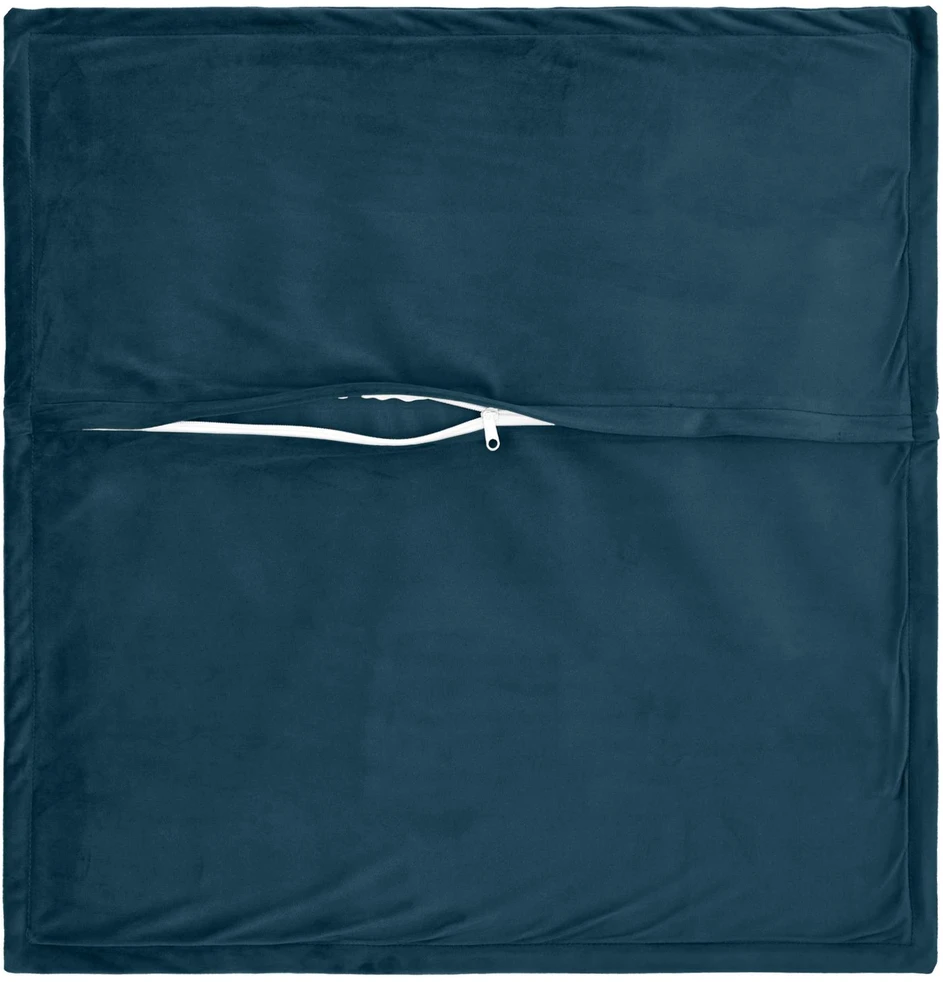Pagalvėlės užvalkalas 2 pcs HOUTEN Mėlyna 60 x 60 cm Aksomas