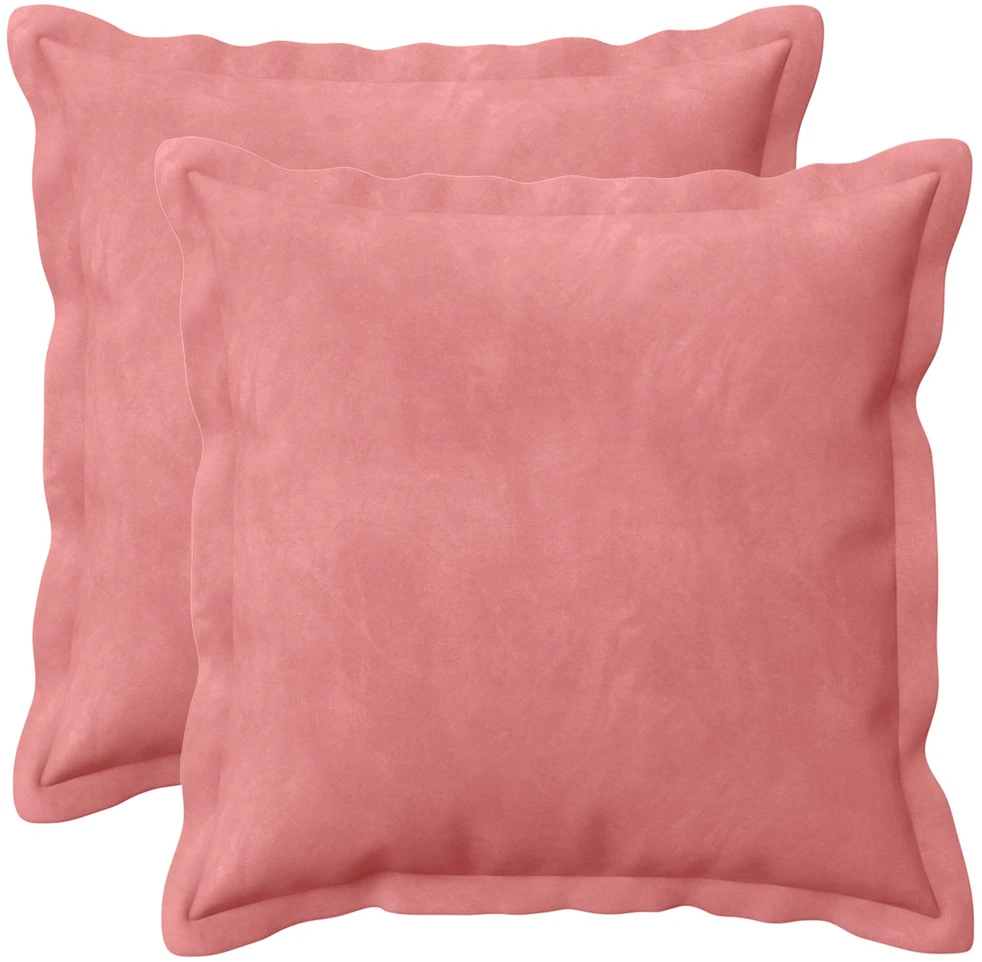 Pagalvėlės užvalkalas 2 pcs HOUTEN Rožinė 35 x 35 cm Aksomas