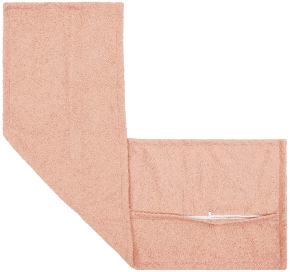 Pagalvėlės užvalkalas 2 pcs HOUTEN Rožinė 40 x 145 cm Bouclé