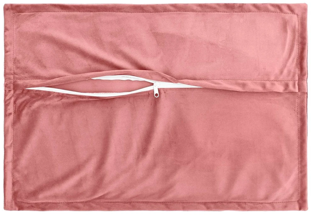 Pagalvėlės užvalkalas 2 pcs HOUTEN Rožinė 30 x 50 cm Aksomas