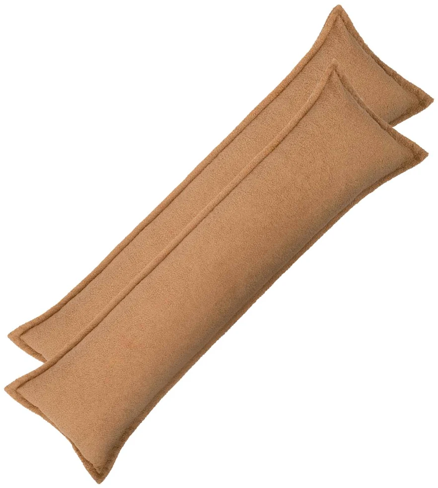 Pagalvėlės užvalkalas 2 pcs HOUTEN Smėlio 40 x 145 cm Bouclé