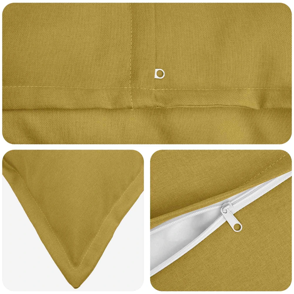 Pagalvėlės užvalkalas 2 pcs HOUTEN Šviesiai žalia 40 x 60 cm