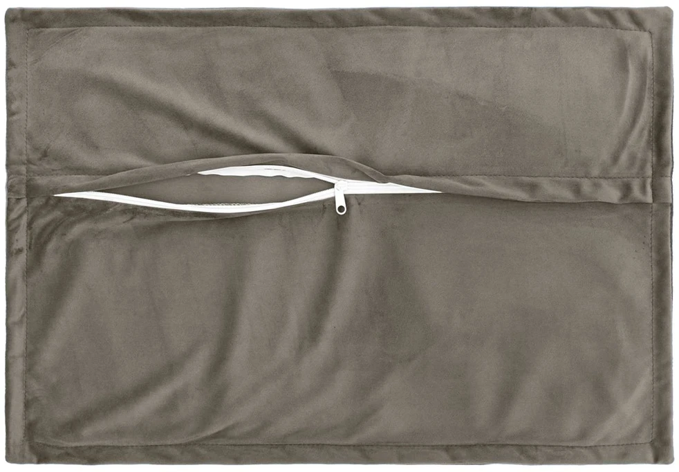 Pagalvėlės užvalkalas 2 pcs HOUTEN Šviesiai pilka 50 x 75 cm