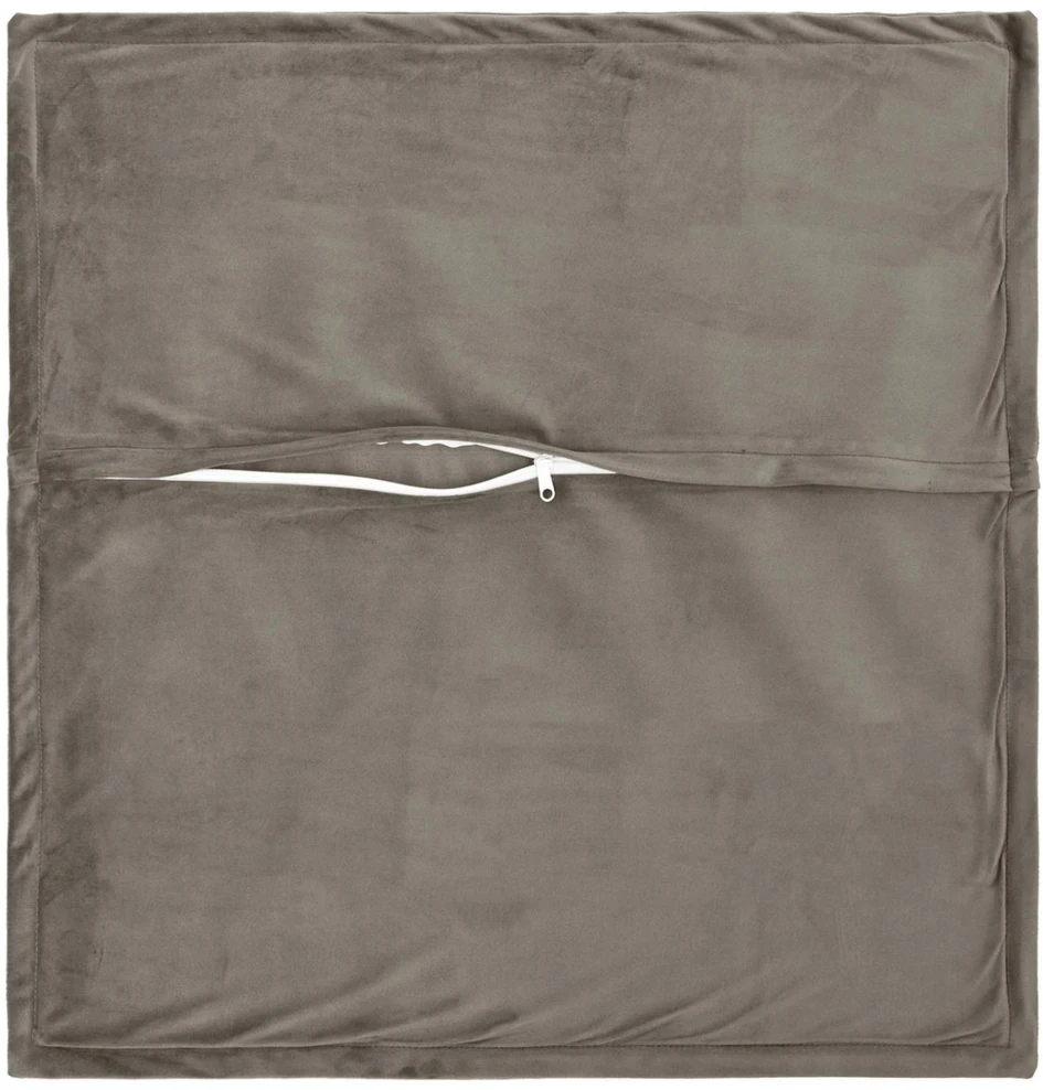 Pagalvėlės užvalkalas 2 pcs HOUTEN Šviesiai pilka 60 x 60 cm