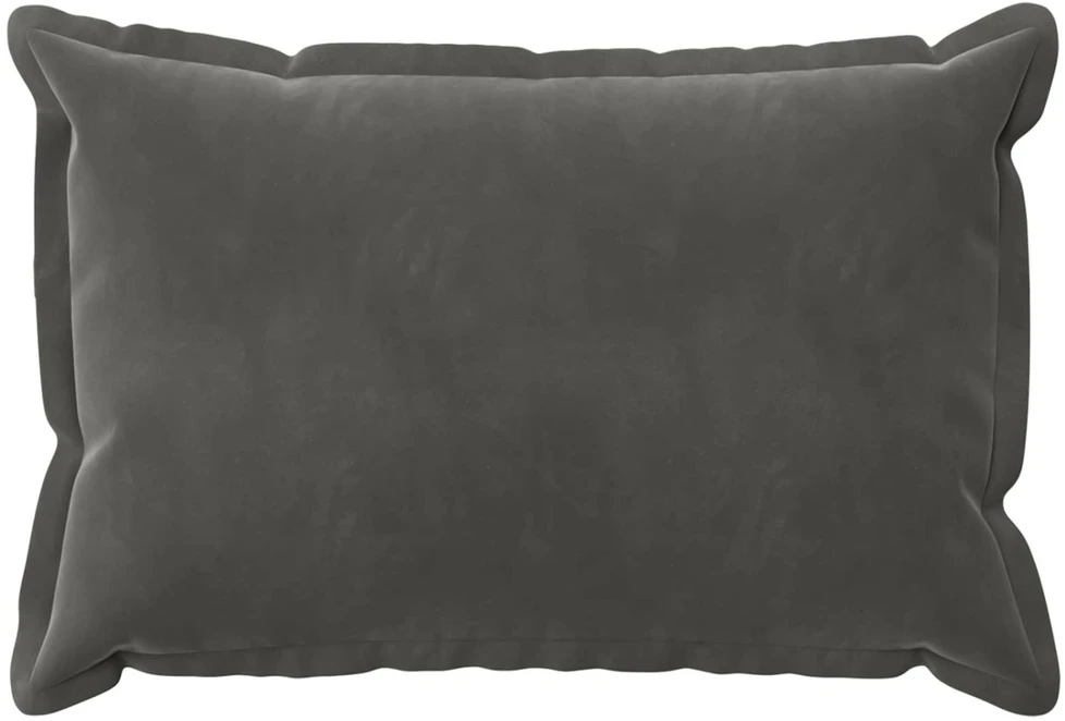 Pagalvėlės užvalkalas 2 pcs HOUTEN Tamsiai pilka 40 x 60 cm