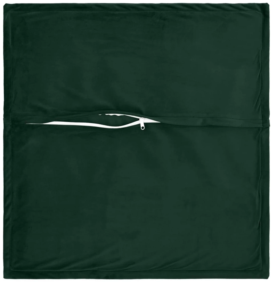 Pagalvėlės užvalkalas 2 pcs HOUTEN Tamsiai žalia 55 x 55 cm