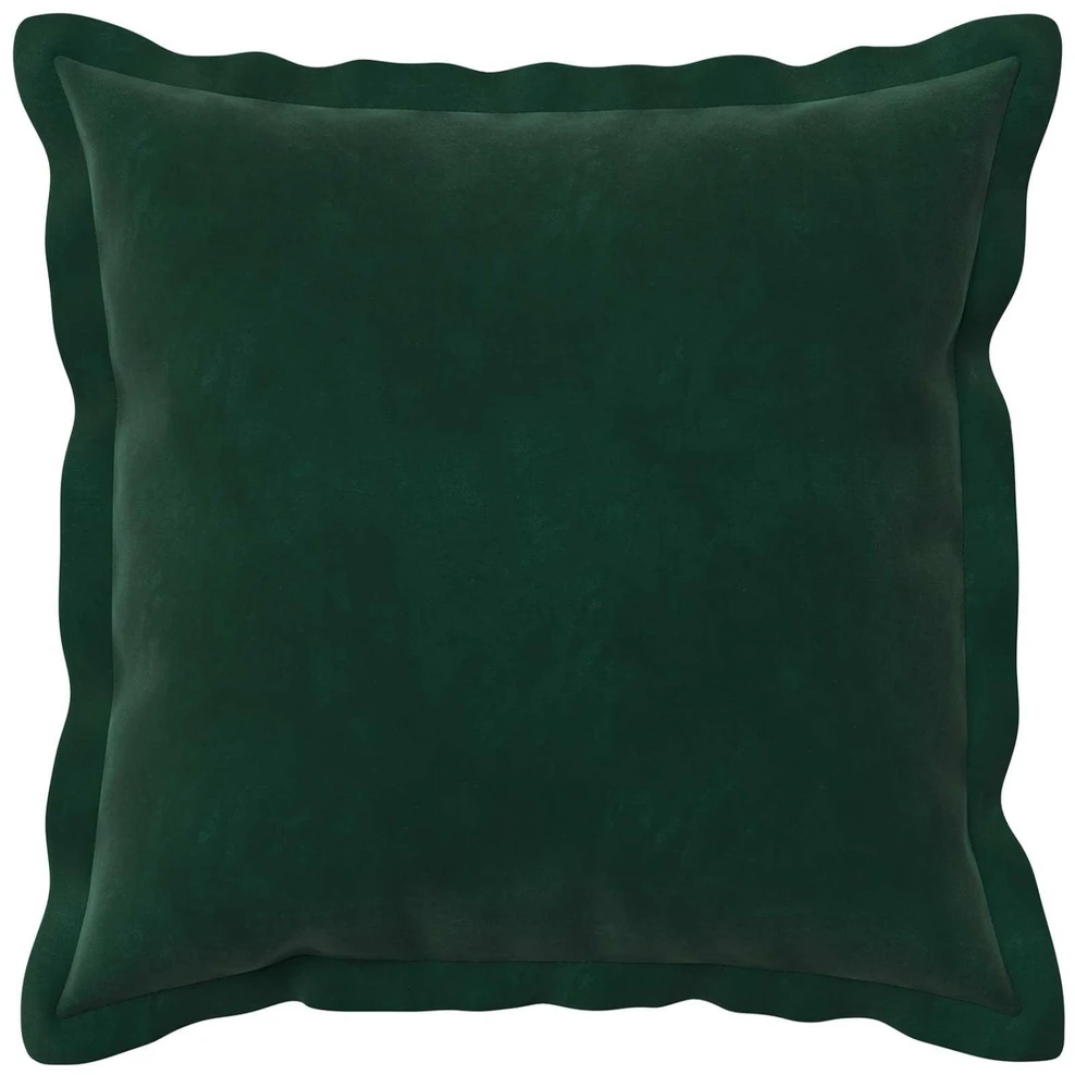 Pagalvėlės užvalkalas 2 pcs HOUTEN Tamsiai žalia 50 x 50 cm