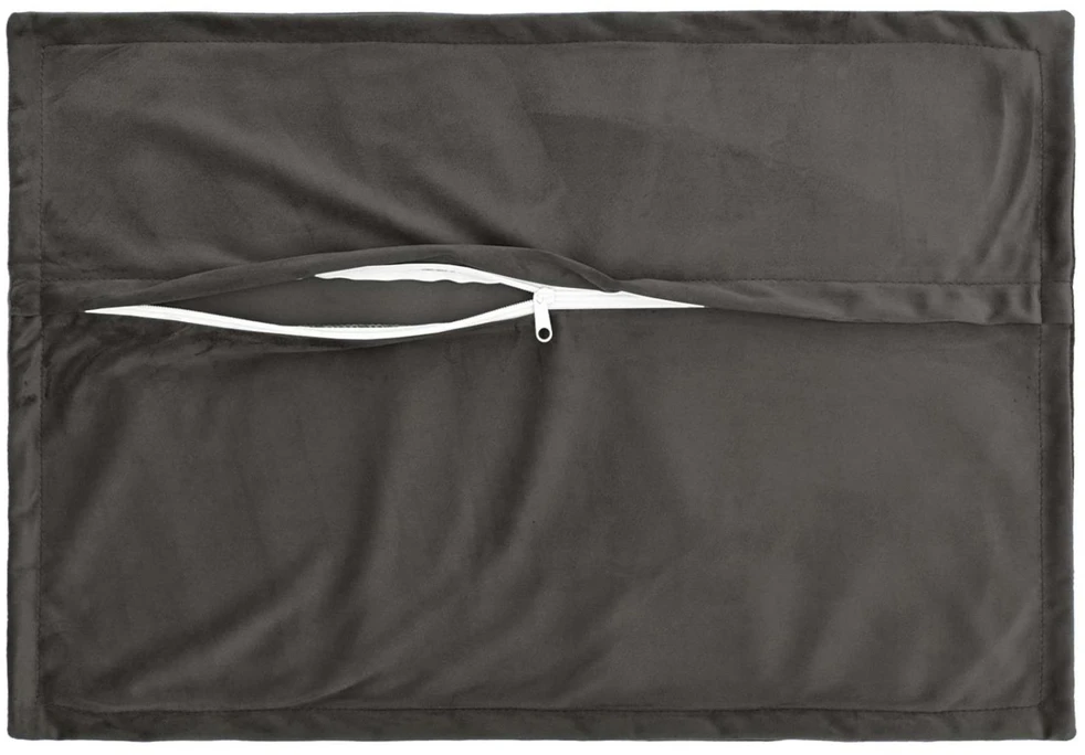 Pagalvėlės užvalkalas 2 pcs HOUTEN Tamsiai pilka 50 x 70 cm