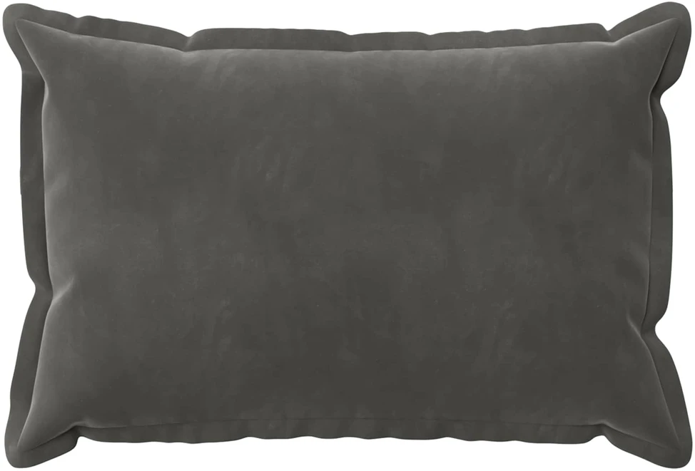 Pagalvėlės užvalkalas 2 pcs HOUTEN Tamsiai pilka 50 x 70 cm