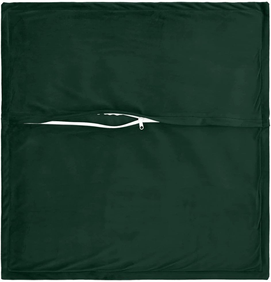 Pagalvėlės užvalkalas 2 pcs HOUTEN Tamsiai žalia 80 x 80 cm